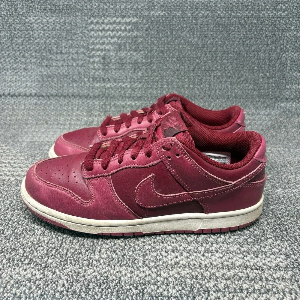 Nike Dunk Low GS Team Red Sweet Beet White Youth 6.5Y FB9109-602 Shoes